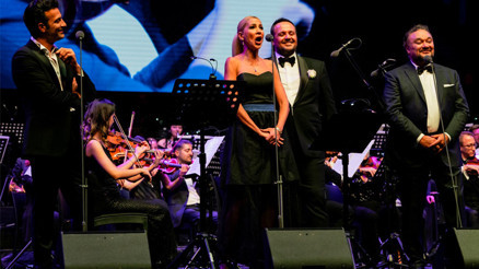 Konser geliri depremzede mühendis kızların eğitimine