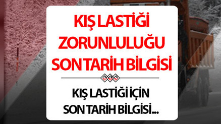 Kış lastiği uygulaması ne zaman bitiyor 2024 kış lastiği zorunluluğu son tarih bilgisi Kış lastiği uygulaması ne zaman bitiyor 2024 kış lastiği zorunluluğu son tarih bilgisi