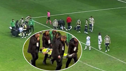 Ankaragücü - İstanbulspor maçında korku dolu anlar Ertaç Özbir yerde hareketsiz kaldı, hastaneye kaldırıldı