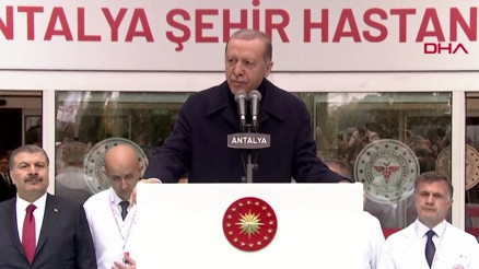 Antalya Şehir Hastanesi ve Bağlantı Yolları Açılış Töreni... Cumhurbaşkanı Erdoğan: Sağlam girenin hasta çıktığı köhne düzeni değiştirdik Antalya Şehir Hastanesi ve Bağlantı Yolları Açılış Töreni... Cumhurbaşkanı Erdoğan: Sağlam girenin hasta çıktığı köhne düzeni değiştirdik