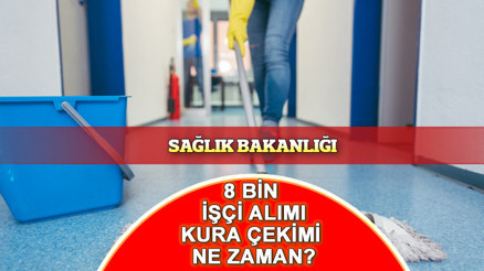 SAĞLIK BAKANLIĞI İŞÇİ ALIMI KURA ÇEKİMİ 2024 CANLI İZLE (YouTube) || İŞKUR Sağlık Bakanlığı 8 bin işçi/personel alımı kura sonuçları ne zaman açıklanacak