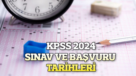 KPSS 2024 ne zaman ÖSYM sınav takvimi: Ortaöğretim, ön lisans ve lisans KPSS sınav ve başvuru tarihi