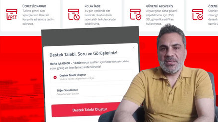 Ünlü markaların isimlerini kullanmışlar Televizyon siparişi verdiği sitenin depo adresini görünce şoke oldu
