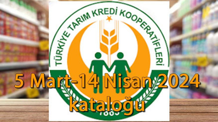 Tarım Kredi Kooperatif Market katalog ürünleri (5 Mart-14 Nisan 2024)|| Tarım Kredi Kooperatifi hangi ürünler var İşte, Tarım Kredi Kooperatif Market katalog