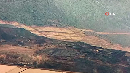 Erzincan İliç’teki maden ocağında yaşanan facianın yeni görüntüleri