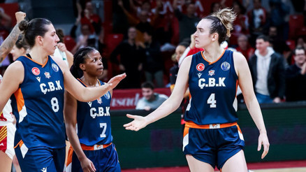 ÇBK Mersin tarih yazdı Üst üste ikinci kez Final Four