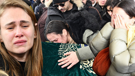 Efe Deprem son yolculuğuna uğurlandı... Eşi Burcu Deprem ayakta durmakta zorlandı