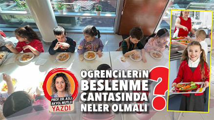 Öğrencilerin beslenme çantasında neler olmalı