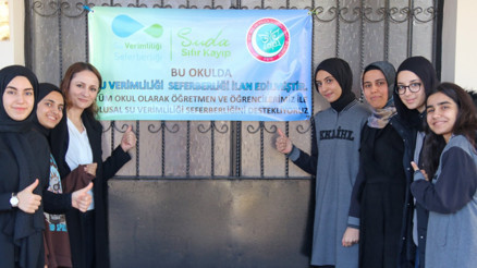 Su verimliliği projesi sınırları aştı