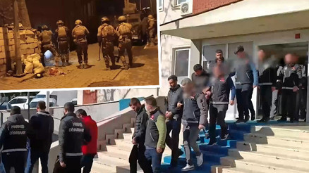 Bir şebeke daha çökertildi Akbabalar suç örgütüne operasyon: 44 gözaltı
