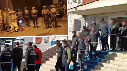 Bir şebeke daha çökertildi Akbabalar suç örgütüne operasyon