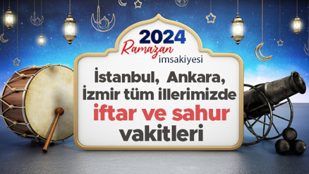 SAHUR VAKTİ İSTANBUL ANKARA İZMİR 15 MART 2024 |  Sahur saati kaçta başlayıp kaçta bitiyor İmsak vakti ezan ne zaman okunacak 2024 Ramazan İmsakiyesi ile il il sahur saatleri ve imsak vakitleri