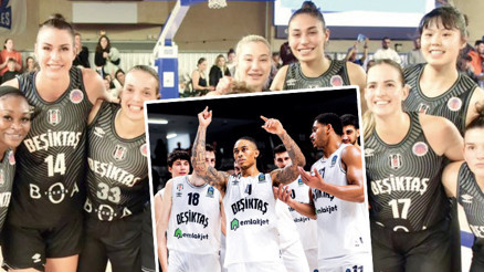 Beşiktaşın yüzü basketbolda gülüyor Avrupa’da tarih yazıyorlar