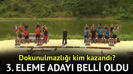 SURVIVOR ELEME ADAYI BELLİ OLDU 18 Mart Pazartesi || Dün akşam Survivor 3. dokunulmazlık oyununu hangi takım kazandı, potaya kim gitti