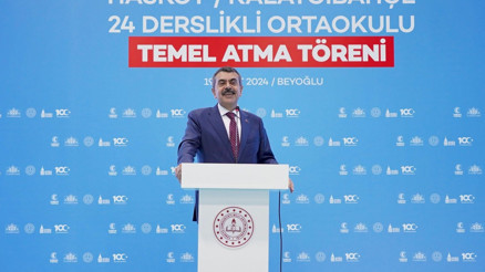 Bakan Tekin: Türkiyede 2002den bugüne okul ve derslik sayısı ikiye katlandı