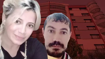 Eşini boğazını keserek öldürdü, oğlunu yaraladı, 4. kattan atladı