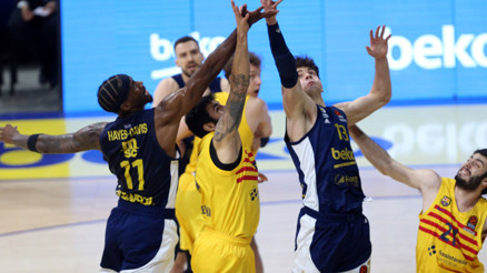 Fenerbahçe Beko, Barcelonayı devirdi İki averaj...