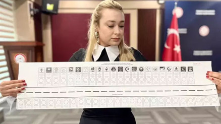 Yerel seçimler için oy pusulaları tanıtıldı