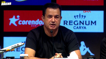 Acun Ilıcalıdan yabancı hakem açıklaması Tansiyonun %80ini yok ederiz...