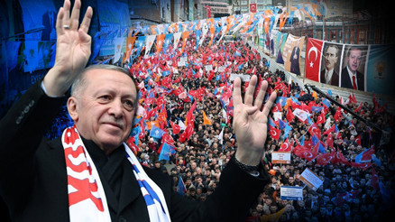 AK Parti Karabük mitingi... Cumhurbaşkanı Erdoğan: CHP-DEM ittifak yok diyor, ortak aday çıkarıyorlar