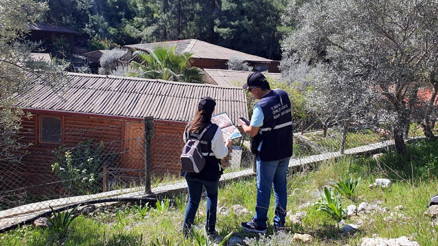 Bakanlık denetiminde tespit edildi: Akbük Koyunda 30 kaçak yapı