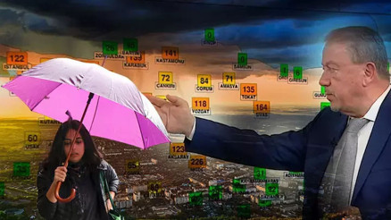 Prof. Dr. Orhan Şen harita üzerinden gösterip uyardı: Maske takmanız gerekebilir