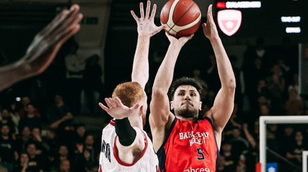 Bahçeşehir Koleji tek farkla kaybetti, turu rövanşa bıraktı