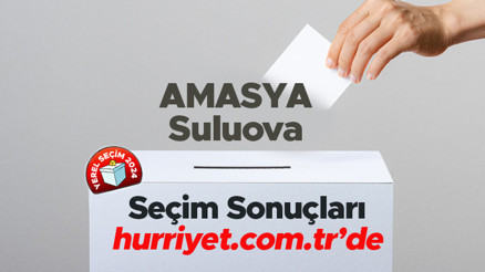 AMASYA - Suluova SEÇİM SONUÇLARI EKRANI 2024 | Amasya, Suluova 31 Mart belediye yerel seçim sonuçları ve oy oranları Hurriyet.com.tr seçim sayfasında olacak AMASYA - Suluova SEÇİM SONUÇLARI EKRANI 2024 | Amasya, Suluova 31 Mart belediye yerel seçim sonuçları ve oy oranları Hurriyet.com.tr seçim sayfasında olacak
