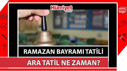RAMAZAN BAYRAMI VE ARA TATİL NE ZAMAN 2024 Nisan ara tatili kaç gün, 9 gün mü 2024 MEB Çalışma takvimi