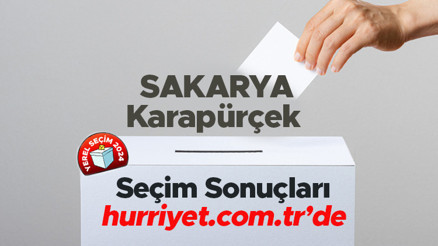 SAKARYA - Karapürçek SEÇİM SONUÇLARI EKRANI 2024 | Sakarya, Karapürçek 31 Mart belediye yerel seçim sonuçları ve oy oranları Hurriyet.com.tr seçim sayfasında olacak