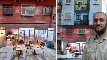 Evine kurduğu minyatür mahalle büyük ilgi görüyor... Aslında bütün hikayem bir çöp şişle başladı