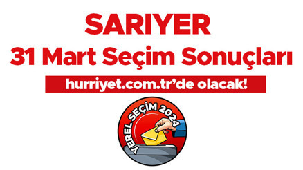 SARIYER SEÇİM SONUÇLARI 2024 CANLI TAKİP (Son Dakika Verileri) || İstanbul Sarıyer 31 Mart yerel seçim sonuçları ve oy oranları Hurriyet.com.tr’de SARIYER SEÇİM SONUÇLARI 2024 CANLI TAKİP (Son Dakika Verileri) || İstanbul Sarıyer 31 Mart yerel seçim sonuçları ve oy oranları Hurriyet.com.tr’de
