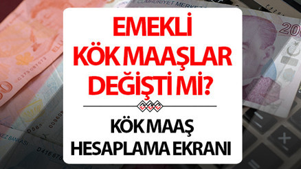 EMEKLİ KÖK MAAŞ ÖĞRENME E-DEVLET EKRANI 2024 | Kök maaşlar değişti mi SSK, Bağkur emekli kök maaş nasıl hesaplanır, ne kadar Kümülatif artış yüzde 15.05