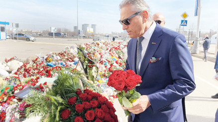 TÜRSAB heyeti saldırının ardından taziye ziyaretinde bulundu: Turizmcilerden Rusya’ya ’sizinleyiz’ mesajı