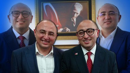 Görenler yeni belediye başkanını ikizi ile karıştırıyor... Bazen biz bile karıştırıyoruz