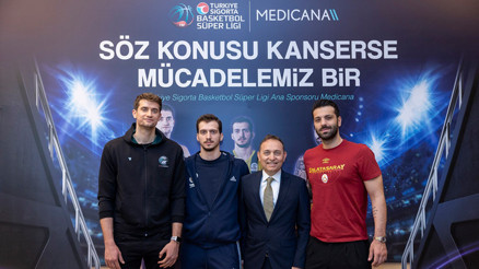 Ünlü basketbolculardan kanser hastalarına anlamlı ziyaret