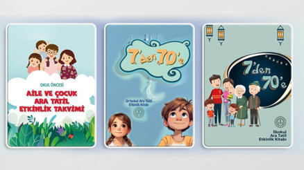 Öğrencilere ara tatil kitabı