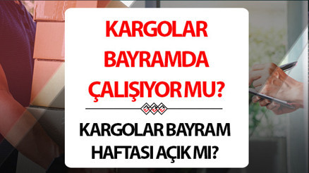 AREFE GÜNÜ (29 MART CUMARTESİ-BUGÜN) KARGOLAR AÇIK MI Bugün ve bayramda kargolar çalışıyor mu, kaça kadar çalışıyor, arefe günü kargolar dağıtım yapacak mı Cumartesi günü MNG, Aras, Yurtiçi, Sürat Kargo, Trendyol Express çalışma saatleri