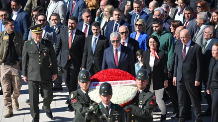 17 başkan Anıtkabir’de