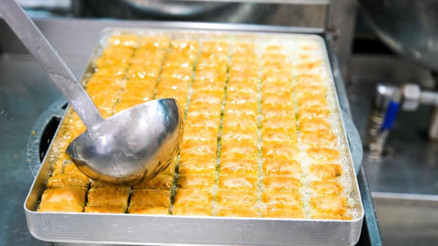 Tatlıda merdiven altına dikkat