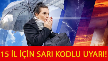 Bayramın 1. günü hava nasıl olacak 9 Nisan 2024  Bayramda yağmur yağacak mı Ramazan Bayramı hava durumu için Meteorolojiden 15 il için sarı kodlu alarm