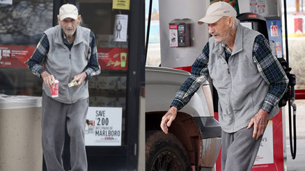 20 yıl önce inzivaya çekilmişti… 94 yaşındaki efsane aktör benzinlikte ortaya çıktı…