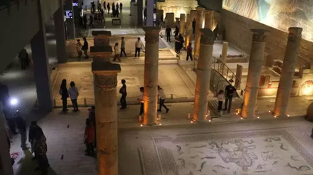 Zeugma Mozaik Müzesi’nde günlük ziyaretçi rekoru kırıldı