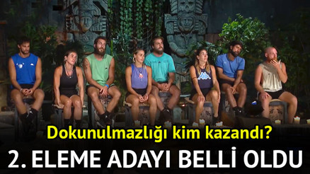 Survivor eleme adayı kim oldu Dün akşam (14 Nisan Pazar) Survivor All Star 2024te dokunulmazlığı kazanan takım belli oldu
