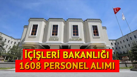 İÇİŞLERİ BAKANLIĞI PERSONEL ALIMI BAŞVURU DURUMU 2024 || İçişleri Bakanlığı 1608 personel alımı başvuruları başladı mı, ne zaman yapılacak İşte başvuru şartları ve kadro bilgisi İÇİŞLERİ BAKANLIĞI PERSONEL ALIMI BAŞVURU DURUMU 2024 || İçişleri Bakanlığı 1608 personel alımı başvuruları başladı mı, ne zaman yapılacak İşte başvuru şartları ve kadro bilgisi