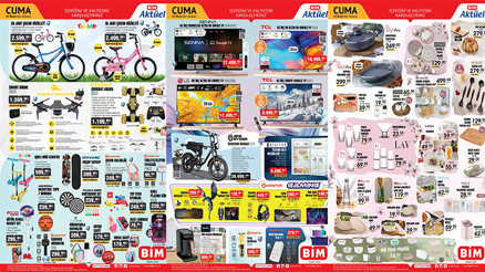 BİM AKTÜEL 19 NİSAN 2024 KATALOĞU SATIŞTA 🛒📌|| Bimde bu hafta cuma neler var Çocuk bisikleti, Işıklı scooter, Drone BİMde bu hafta...