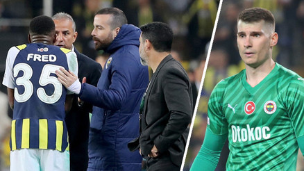 Fenerbahçe - Olympiakos maçında Livakovicin çabası yetmedi İsmail Kartalın değişiklikleri çok konuşuldu