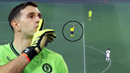 Emiliano Martinez, Fransızları yine çıldırttı İkinci sarı kartı gördü ama atılmadı, sebebi...