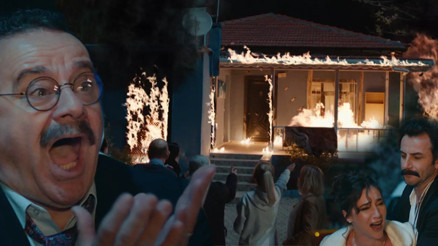 Alevler bir anda her yeri sardı... Gergin bekleyiş