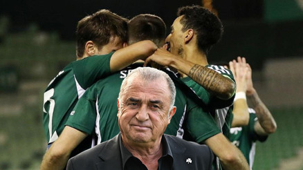 Fatih Terimin Panathinaikosu gol yağdırıp liderin ensesine yapıştı Bakasetas şov yaptı